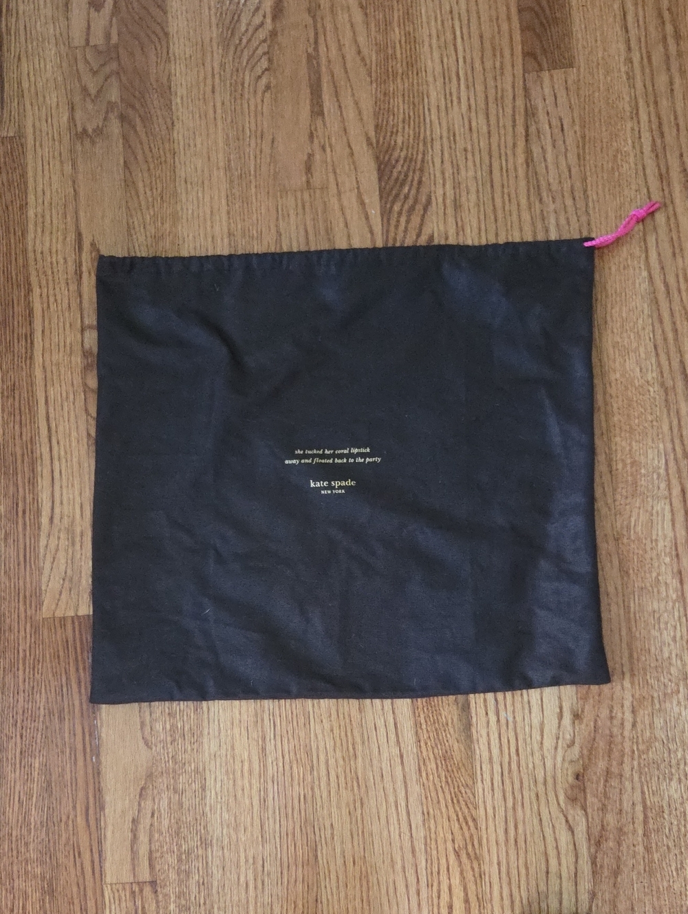 Large Kate Spade Dust Bag